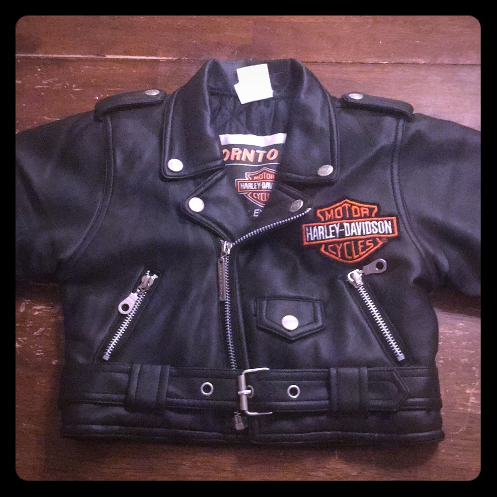 Harley Davidson jacket- 24 months